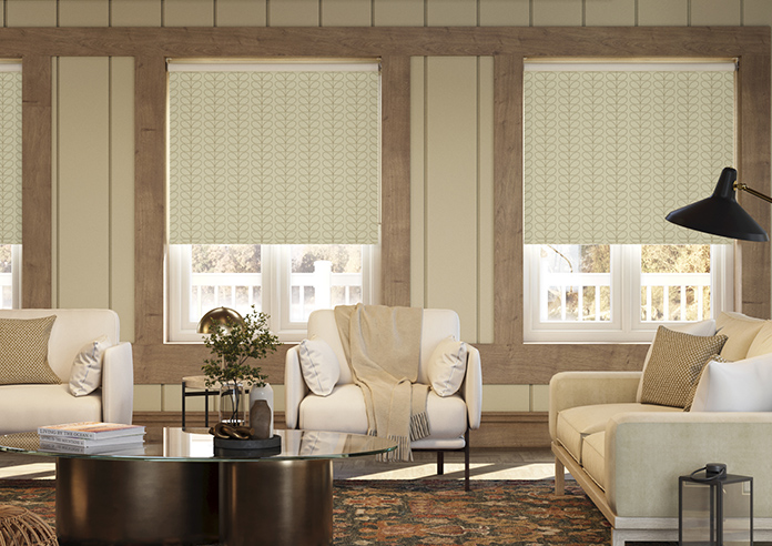 Orla Kiely Linear Stem, Natural - Roller Blind - Image 3